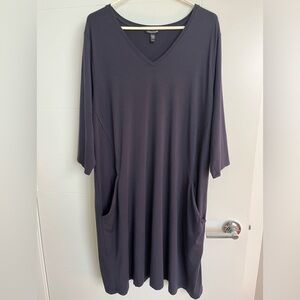 Elieen Fisher XL Blue Dress